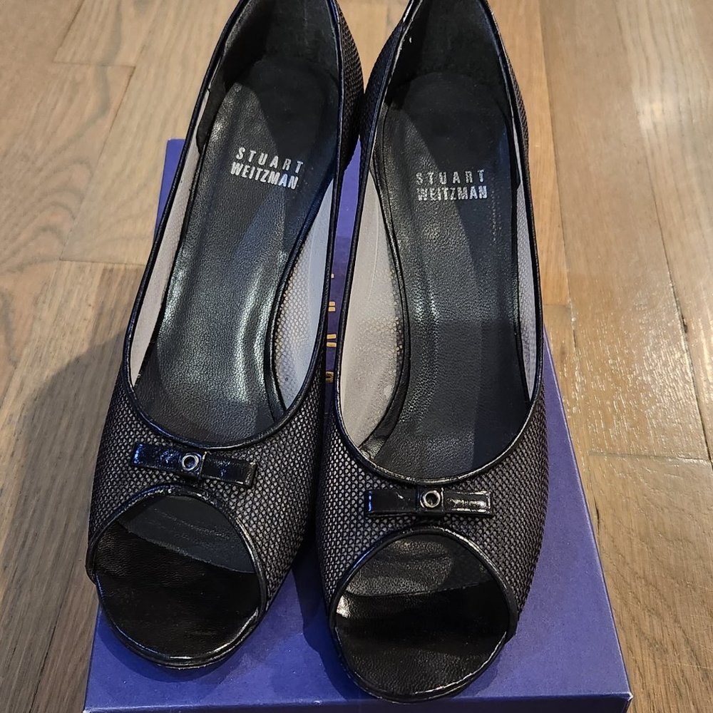 Stuart Weitzman Peep Toe Pumps